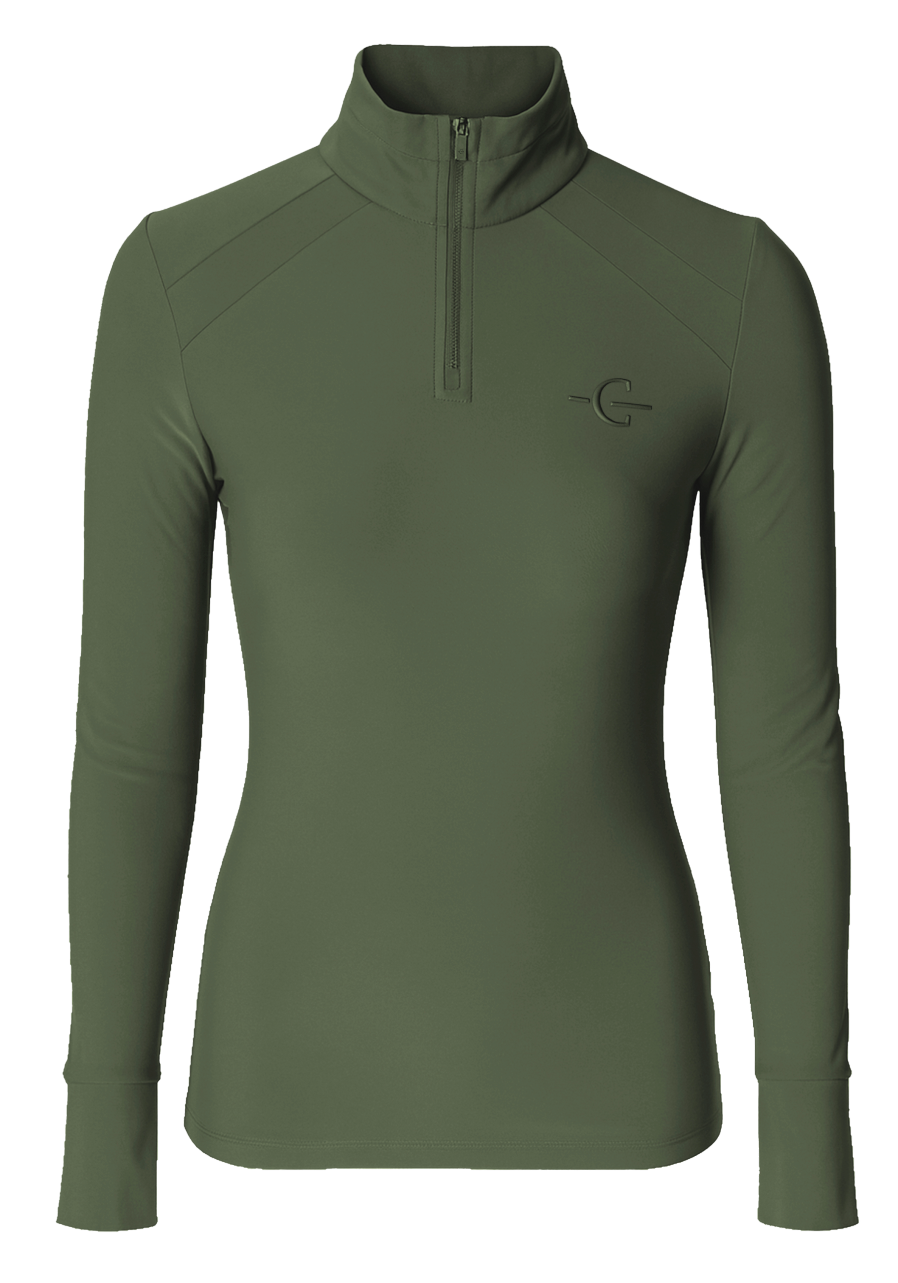 Covalliero Koszulka Active A/W 2026 damska forest green